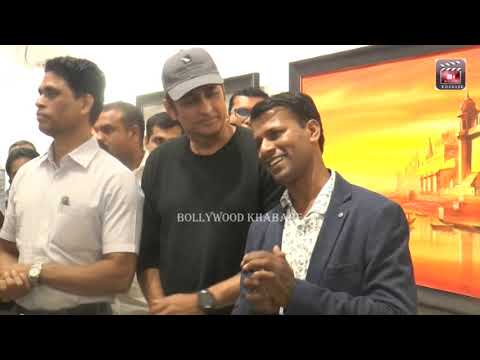 Ajinkya Dev inaugurated Art Exhibition Monuments of India by artist Prakash Borude