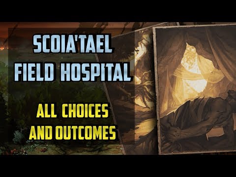 Field Hospital All choices - Thronebreaker the Witcher Tales - (Secret Caverns)
