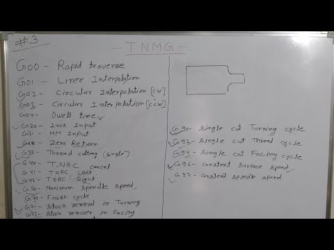 G Code M Code Part 2 | TNMG