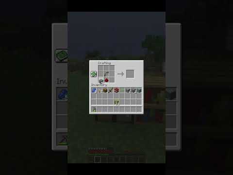 How to Craft a Dispenser (Minecraft) #shorts