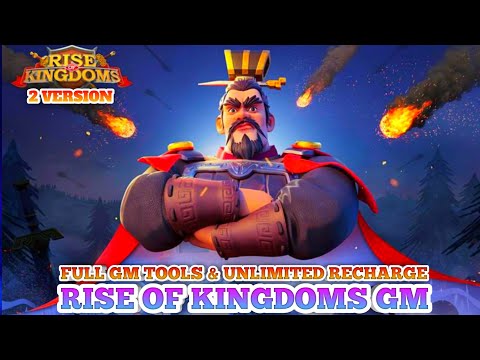 Rise Of Kingdoms Eng 2 Version Server GM -  Full Gm Tools & Unlimited Recharge