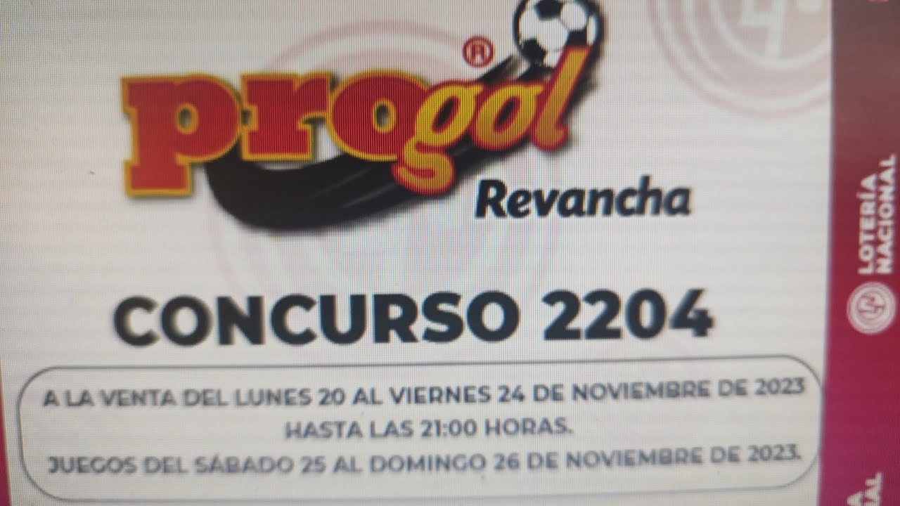 resultados Progol 2204 resultado final así termino la kina