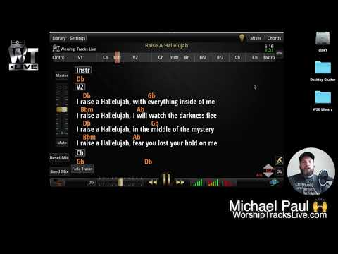Raise A Hallelujah - Multitrack - $2.99 - Worship Song Band Ready - click, cues, 8 stems