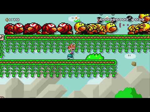 Shell race (Don't move!) by Damian - Super Mario Maker 2 - No Commentary 1bv