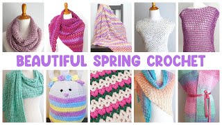 10 Best SPRING Crochet! (Easy & Beautiful!)