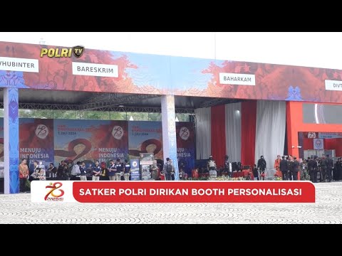 SATKER POLRI DIRIKAN BOOTH PERSONALISASI