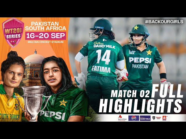 Full Highlights | Pakistan Women vs South Africa Women | 2nd T20I 2024 | PCB | M3X1A