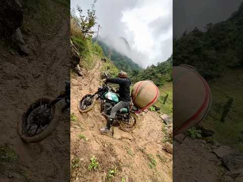 super power bike climbed on the mountain 🏔️ #shorts