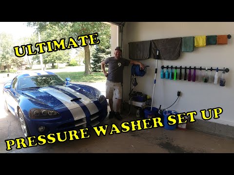 AR630-TSS-HOT Ultimate Garage Pressure Washer Set Up Tour and Review!