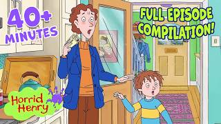 Horrid Henry Being EXTRA Naughty for HALF AN HOUR | Horrid Henry FULL Episode Compilation | 40+ MINS