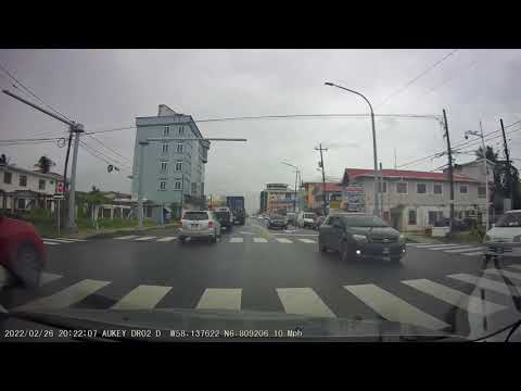 Weekend Drive from the East Bank Demerara to Georgetown and Back.