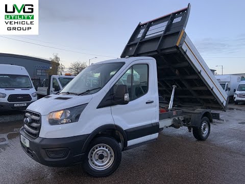 2020 Ford Transit Single Cab Alloy Body Tipper 2.0 350 SRW RWD Euro 6 LOW MILES - Walk Around