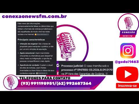 Matéria feita pela Conexão news FM sobre investigação do prefeito não