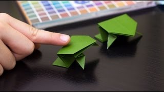 How To Fold An Origami Frog