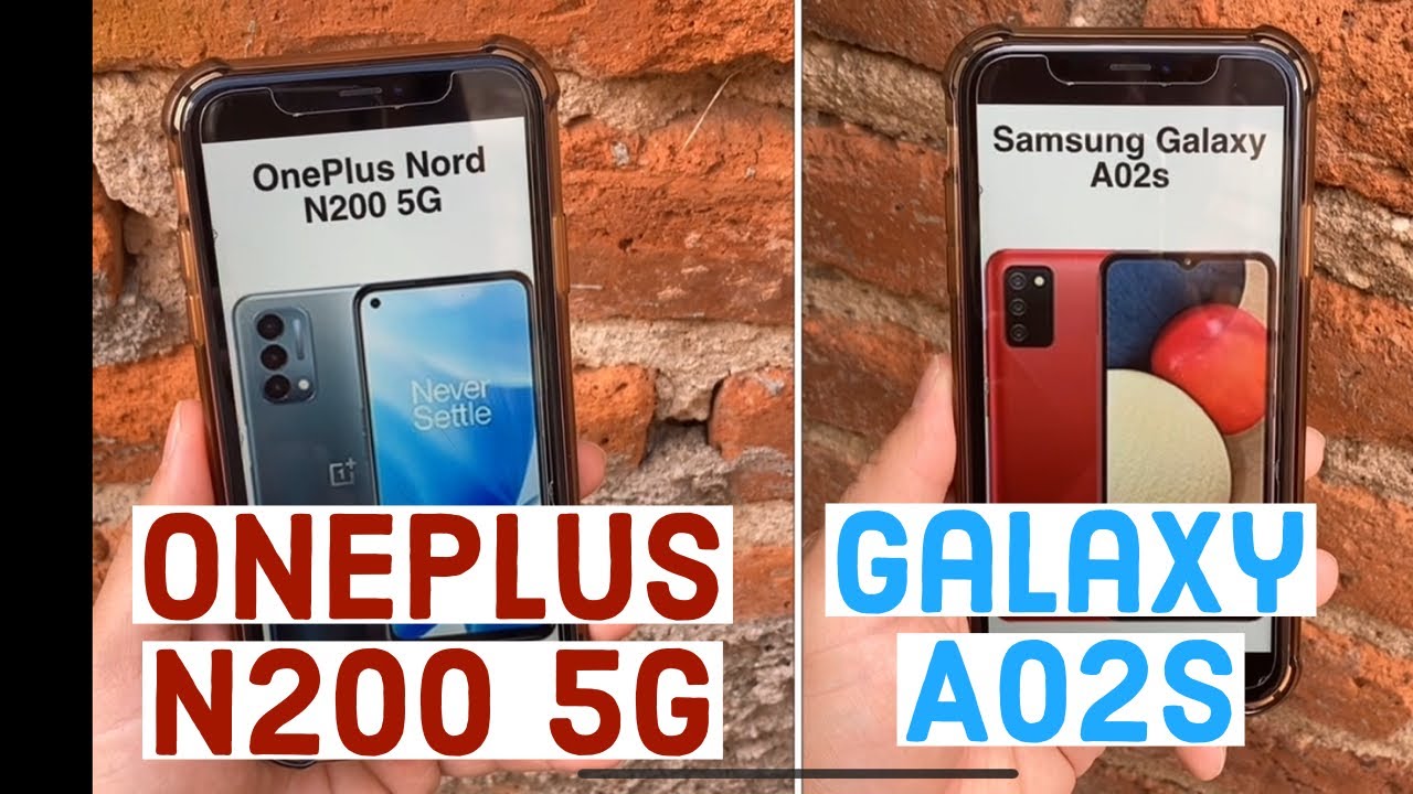 OnePlus Nord N200 5G vs Samsung Galaxy A02s (2021 review and comparison)