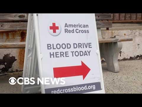 National blood emergency declared as American Red Cross calls for donations