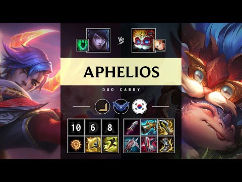 Aphelios ADC vs Heimerdinger - KR Diamond Patch 25.10