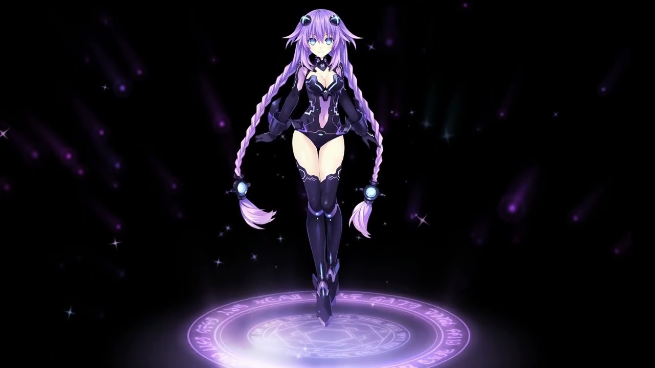 wallpaper engine Purple Heart Hyperdimension Neptunia