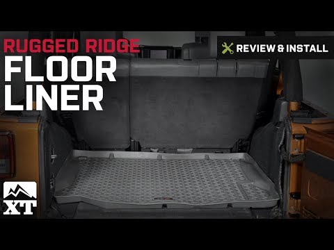 Jeep Wrangler Rugged Ridge Floor Liner (2007-2016 JK) Review & Install