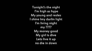 I gotta feeling Lil wayne + lyrics on screen