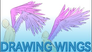 Drawing Wings | Easy How To Draw Tutorial