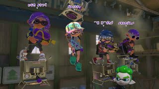 Splatoon3 バケスロでガチエリアもやってみます(^^)　スプラトゥーン３　NintendoSwitch