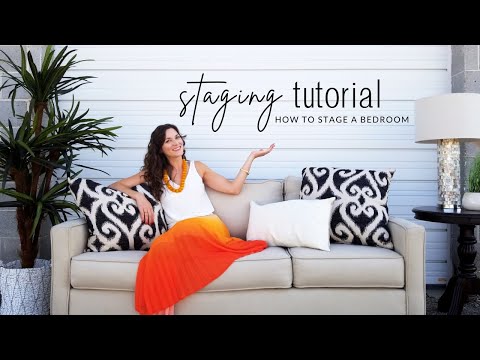 How To Stage A Guest Bedroom in an Occupied Home