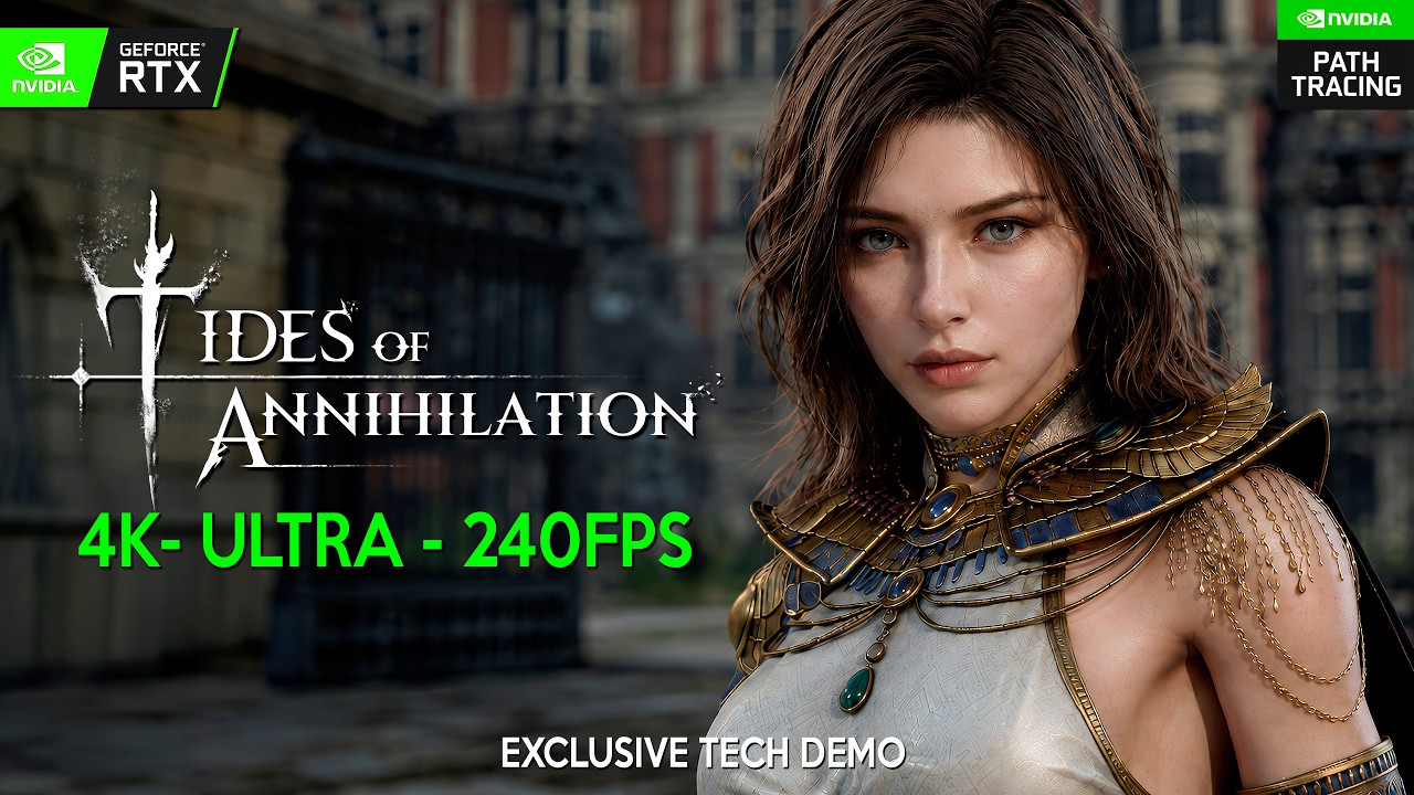 TIDES OF ANNIHILATION Looks Like REAL LIFE | Ultra Realistic Graphics Tech Demo RTX 5090 4K