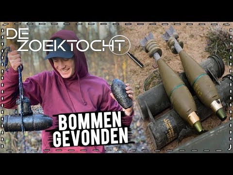 DE ZOEKTOCHT #6: MAGNEETVISSEN... BOMMEN / MUNITIEMAGAZIJN GEVONDEN!