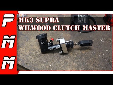 Supra Wilwood Clutch Master Cylinder Conversion Upgrade