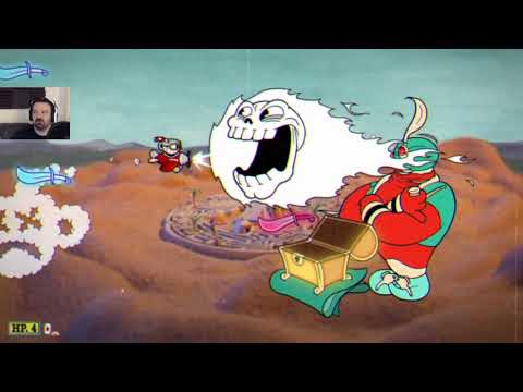 Cuphead playthrough pt15 - Putting the Genie Back in the Bottle