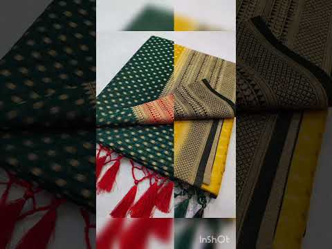 🆑1700+$ #Exclusive Prestige( Khaddi Silk) Silk Saree With Antique Jari Weaving Sareee With Contrast