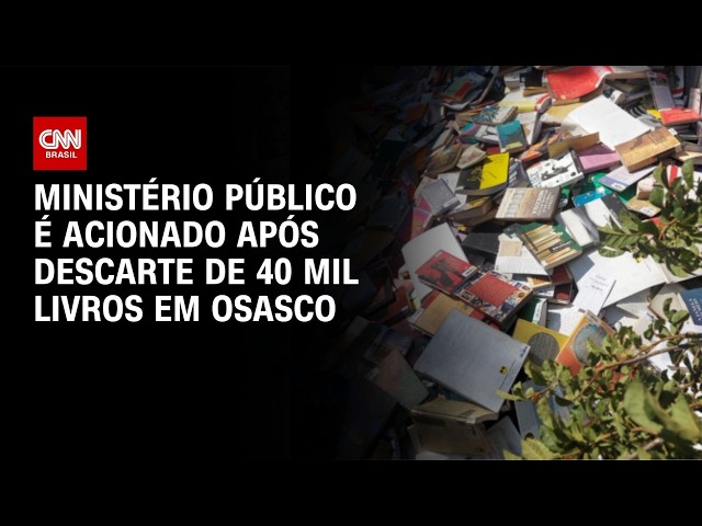MP é acionado após descarte de 40 mil livros da biblioteca Monteiro Lobato em Osasco | BASTIDORES