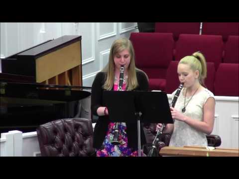 Grace Greater Than Our Sin (clarinet duet)