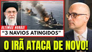 ÚLTIMA HORA: Irã Ataca Três Navios Americanos No ETREITO DE ORMUZ— Tensão Dispara em Washington!