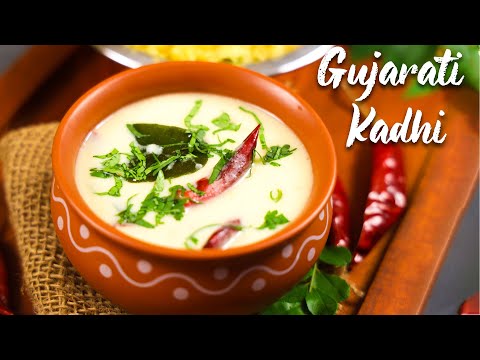 Gujarati Kadhi Recipe | Simple Way to Make Gujarati Kadhi | How to Make Gujarati Kadhi