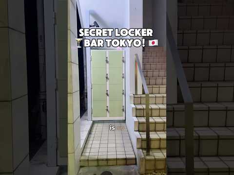 🇯🇵This secret bar was so hard to find! #speakeasy #japan #tokyo #secretbar #hiddenbar #tokyobar