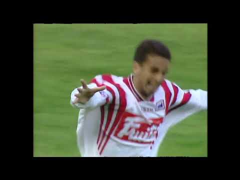 Le but de Moustaïd à Caen (1996/1997)
