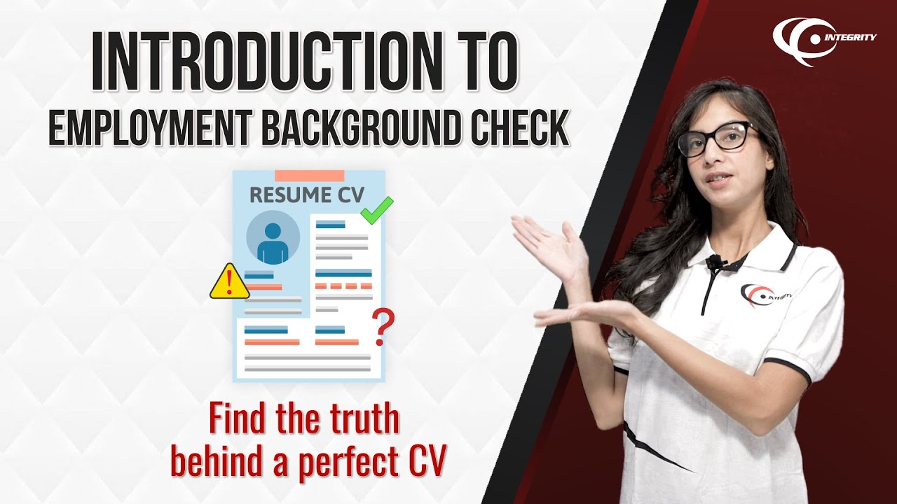 การตรวจสอบประวัติพนักงานคืออะไร