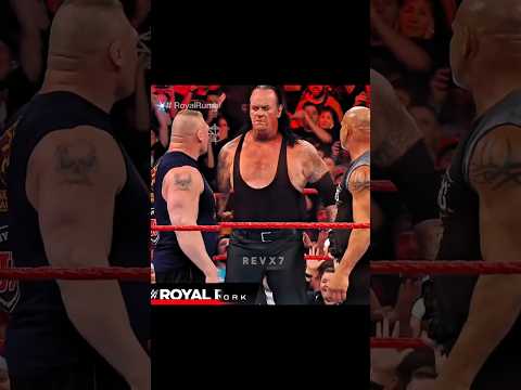 Undertaker vs Brock Lesnar vs Goldberg At Royal Rumble 🥵 Edit