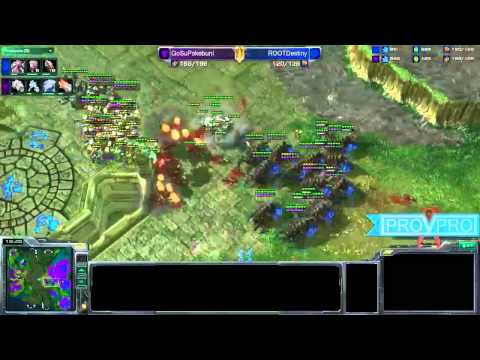 SC2 Showmatch - itsGosuPokeBunny (T) vs QxGDestiny (Z) - Best of 7 - Game 3 - Cast by Axel and EonSh
