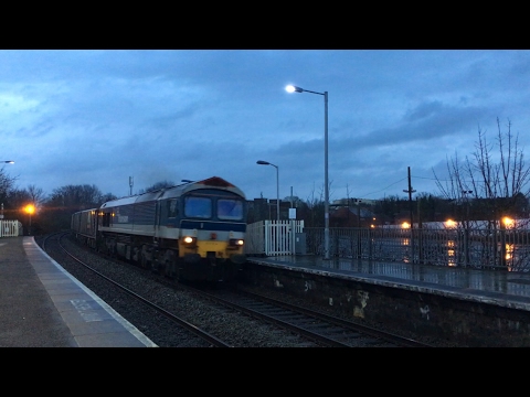 MRL Class 59 Freight Passes Trowbridge 03/03/17