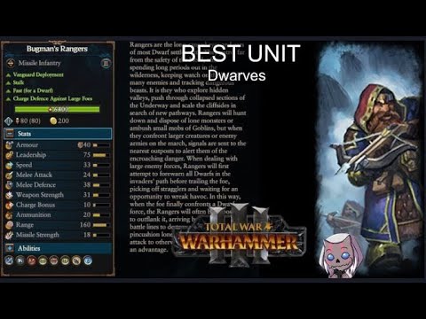 Best Unit - Dwarves | Total War: WARHAMMER III