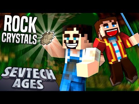 Minecraft: SevTech - ROCK CRYSTALS - Age 2 #15