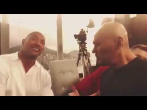 Deddy corbuzier meet the rock😂