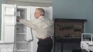 Refrigerator Repair - Replacing the Ice Maker Assembly (Whirlpool Part #D7824706Q)
