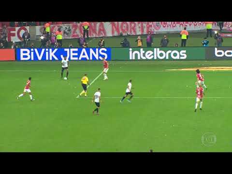 Drible de marcelo cirino em cima do internacional e gol de rony