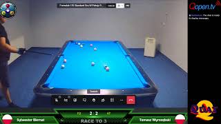 Mecz fazy grupowej OFFICIAL TOURNAMENT STANDARD - www.brizzonsport.com - GOLD - Tomasz Wyrozębski vs Sylwester Biernat