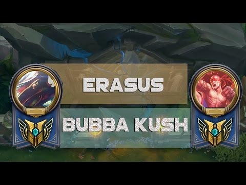 Lee Sin Main - Erasus vs Bubba Kush - Lee Sin Montage