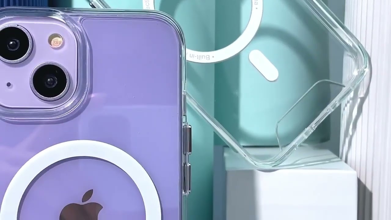 Силіконовий чохол для iPhone 14 Pro з MagSafe Space Case (Transparent)